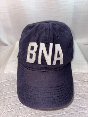 Avia Navy Blue Baseball Cap with White BNA Embroidery